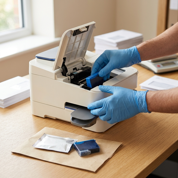 How to Change Franking Machine Ink Without the Mess