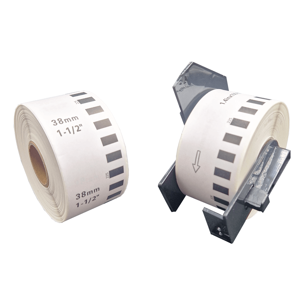 38mm x 30.48m Continuous Direct Thermal Label Roll