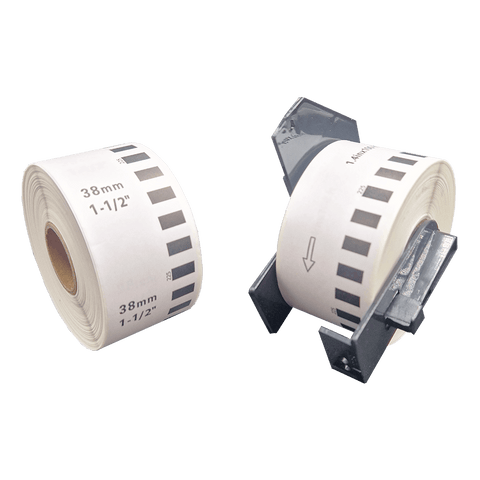 38mm x 30.48m Continuous Direct Thermal Label Roll