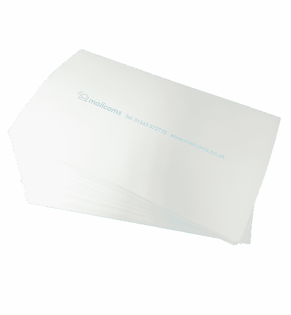 Universal Long (175mm) Double Sheet Franking Machine Labels (1 sheet with 2 labels per sheet)