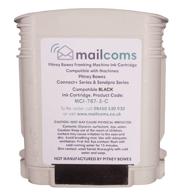 Pitney Bowes Connect+ 1000 Ink, Connect+ 2000 Ink & Connect+ 3000 Ink - Compatible Black Ink Cartridge