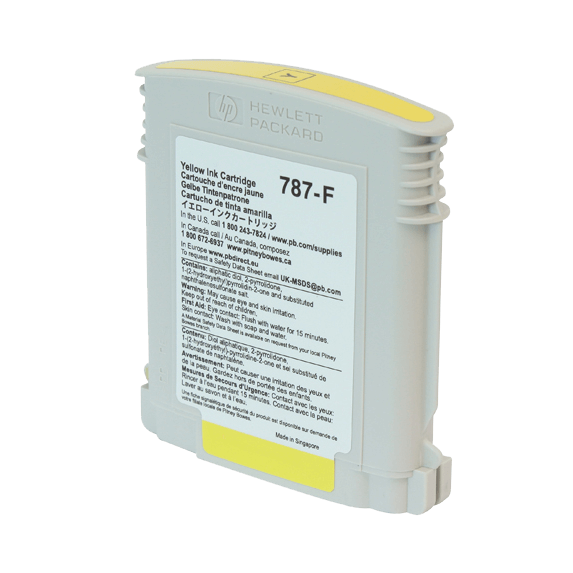 Pitney Bowes SendPro P1000 Ink, SendPro P2000 Ink & SendPro P3000 Ink - Genuine Original Yellow Ink Cartridge